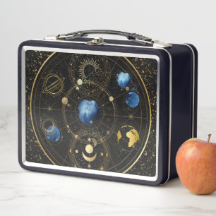 Zwart Fluweel Goud Hemelse Astrologie