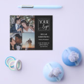 Zwart Fotocollage Logo Professionele Fotograaf Flyer (Enkel)