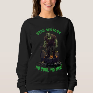 🖤 Zwart Frankenstein Halloween Sweatshirt 💀🎃U