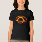 Zwart Gat Interstellaire Conversatie Tri-Blend Shirt (Voorkant)