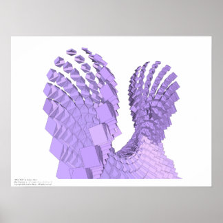 Zwart gat - Programmatische expressie Poster