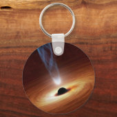 zwart gat sleutelhanger (Voorkant)