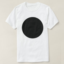 Zwart gat t-shirt