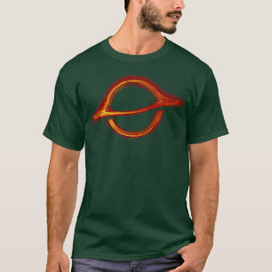 Zwart gat t-shirt