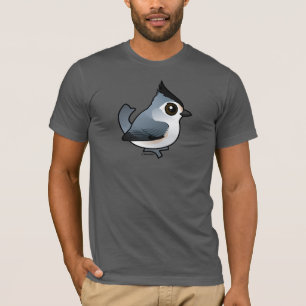 Zwart-gebluste Titmouse T-shirt