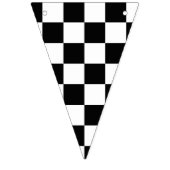 Zwart gecontroleerd vlaggetjes (Derde vlag)