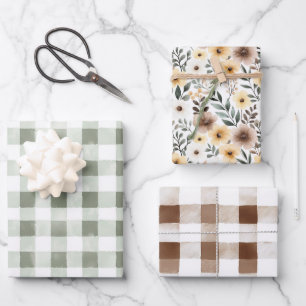 Zwart Geel Goud Bijen Baby Shower Inpakpapier Vel
