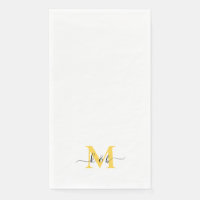 Zwart-geel zwart-witzwart-wit monogram