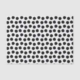 Zwart gegoten papier voor dot papier