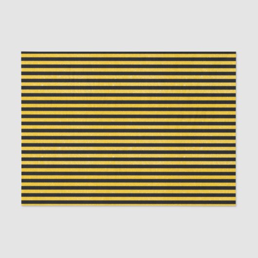 Zwart-gele galerijstrips tissuepapier (Voorkant)