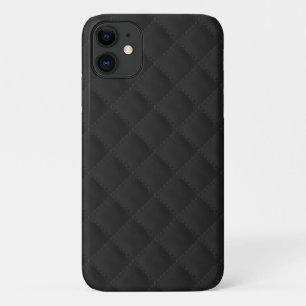 Zwart gelooid leder iPhone 11 hoesje