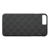 Zwart gelooid leder Case-Mate iPhone case (Achterkant (Horizontaal))