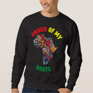 Zwart Geschiedenis Maand Afrikaans Roots Zwart Voo Trui