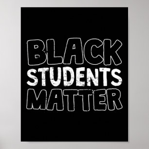 Zwart Geschiedenis Maand School Poster