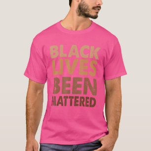 Zwart Geschiedenis Pride BLM Ondersteuning Mannen T-shirt