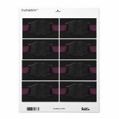 Zwart gesp Apothecary Label (Full Sheet)