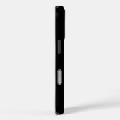 Zwart, gewoon elegant Case-Mate iPhone case (Achterkant / Rechts)
