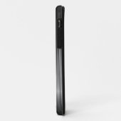 Zwart glanzend koolstofvezel look Case-Mate iPhone case (Achterkant/links)