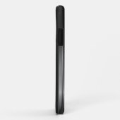Zwart glanzend koolstofvezel look Case-Mate iPhone case (Achterkant/rechts)