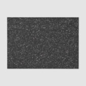 Zwart glitereffect tissuepapier (Voorkant)