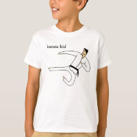 Zwart gordel met geweren T-shirt