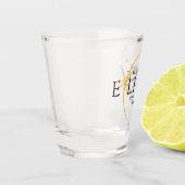 Zwart & Goud 2024 Custom State Totale Zonneverduis Shot Glas (Links)