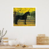 Zwart goud - afdrukken poster (Keuken)