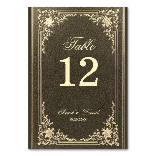 Zwart Goud Bruiloft  Elegant Script Kaart (Achterkant)