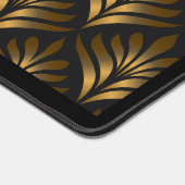 Zwart & Goud Geometrisch Ontwerp Bureaumat (Hoek)