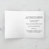 Zwart Goud, Gepersonaliseerde Afstuderen Kaarten v (Binnen)