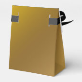 Zwart Goud Glitter Diamanten Bruiloft Dank u Bedankdoosjes (Achterkant)