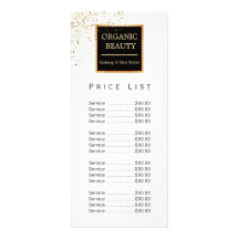 Zwart & Goud glitter Glitter Beauty Salon