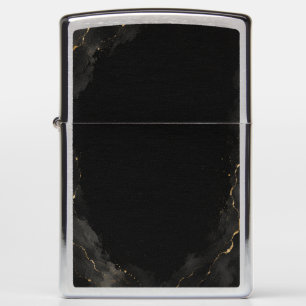 Zwart & Goud Luxe Abstract Ontwerp Hoestelcase