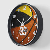 Zwart Goud Team Kleuren Basketbal gepersonaliseerd (Hoek)