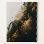 ZWART GOUD WIT ELEGANTE GLAMOUR GLITTER Planner (Achterkant)