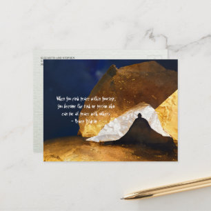 Zwart Goud Yoga Meditatie Instructeur Reiki Master Briefkaart