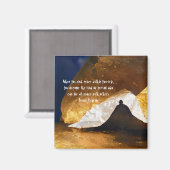 Zwart Goud Yoga Meditatie Instructeur Reiki Master Magneet (Voorkant / Achterkant)