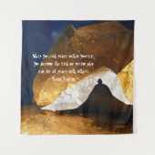 Zwart Goud Yoga Meditatie Instructeur Reiki Master Wandkleed (Voorkant)