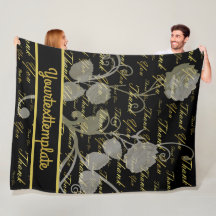 zwart, goud, zilver, dank je, bloemen, bloem, bloe