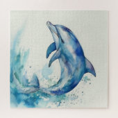 Zwart-gouden art Deco-ventilator Square Legpuzzel (Horizontaal)