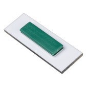 Zwart-gouden glitter-label naambadge (Achterkant)