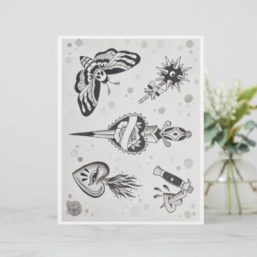 Zwart & Grijs door Lauren Caldwell (Staand voorkant)