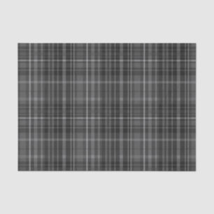 Zwart-grijs tapatroon afdrukken tissuepapier