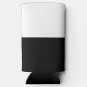 Zwart grijs wit tekst en effen kleuren ontwerp (Achterkant)