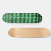 Zwart-groene computercode #3 skateboard (Horizontaal)