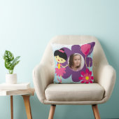 Zwart Haar Ballerina Kussen (Stoel)