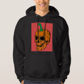 Zwart Halloween Hoodie (Voorkant)