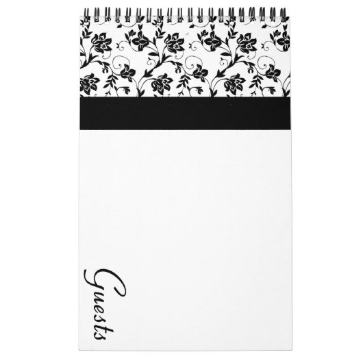 Zwart handboek van Elegance Kalender (Hoes)