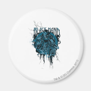 Zwart handje - Grafisch collage Magneet