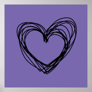 zwart hart 1 poster